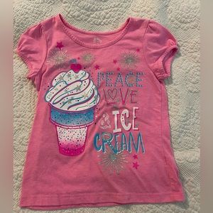 Girls size 7/8 tshirt birthday